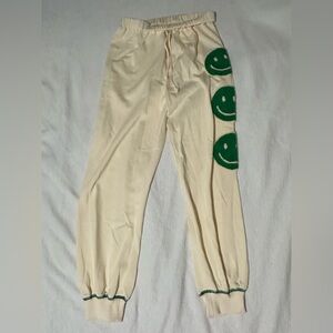 Fantastic Fawn Cream Sweatpants High-Waisted Joggers